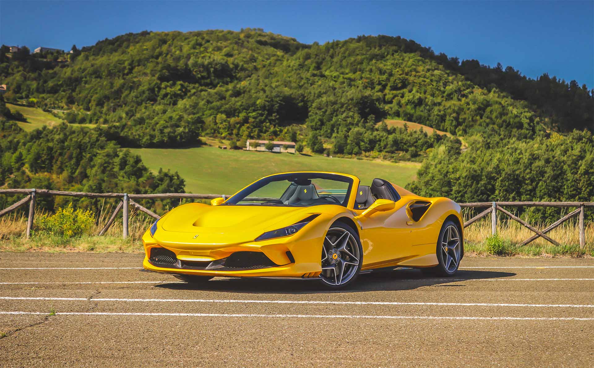 Rent a Ferrari F8 Spider in Italy